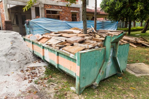 Team performing garage clearance services in Manor Park